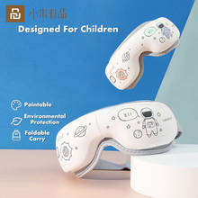 Eye Massager device with Heat For Children Music Vibration Eye Care Hot Compress Relieve Eye Fatigue Foldable From Xiaomi Youpin 2024 - buy cheap