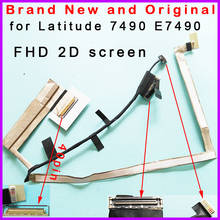 Новый оригинальный ЖК-кабель для Dell Latitude 7490 E7490 DAZ40 EDP OTP FHD-2D кабель DC02C00GT00 0K19P 00K19P 2024 - купить недорого
