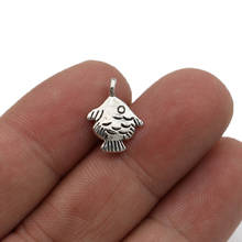 JAKONGO Fish Charm Pendants for Jewelry Making Bracelet DIY Accessories 15x11mm 10pcs 2024 - buy cheap