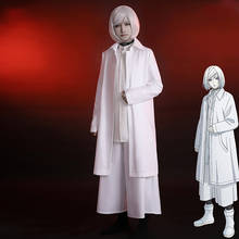 Anime Akudama Drive Cutthroat Satsujinki Cosplay Costume Adult Unisex White Outfits Coat Pants Shirt Halloween Carnival Uniforms 2024 - buy cheap