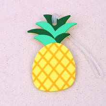 20Pcs/lot Resin Wedding gifts of Pineapple design luggage tags for Wedding guests gifts and Fruit themed Party decoration favor 2024 - buy cheap