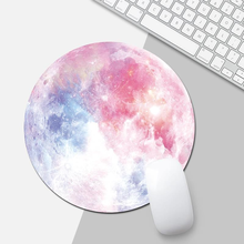 Kawaii Round Celestial Mouse Pad Soft Mat For Game Computer Cap Desk Mat Pads Non-Slip Rubbe PC Waterproof Office MousePad 22cm 2024 - buy cheap