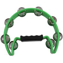 Single Row Tambourine for Kids and Adults - Comfortable Hand Held Percussion Instrument - Great for Choirs (Church) - Percussion 2024 - buy cheap