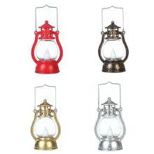 Halloween Led Lantern Hanging Light Lamp Portable Light Flameless Vintage Creative Haunted House Wall Decor 2019 Flickering