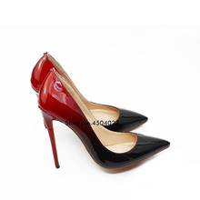 New Patent Leather Change Color Pumps Fashion Office Shoes Women Sexy High Heels Women's Wedding Shoes Party 2024 - buy cheap