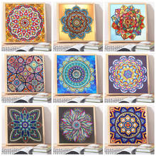 Huacan Special Shaped 5D Diamond Embroidery Mandala Diamond Painting Mosaic Home Decoration New Arrival 2024 - buy cheap