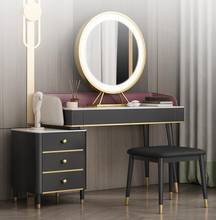 Nordic marble dressing table storage cabinet integrated dressing table bedroom net red ins style modern minimalist 2024 - buy cheap