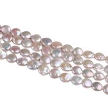 MADALENA SARARA 13-14mm AA Freshwater Pearl Coin Shape Beaded Strand  Without Clasp For Diy Jewelry Making 2024 - buy cheap