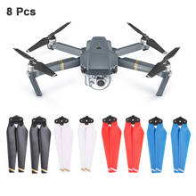 Hélice para drone dji mavic pro, 8 peças, adereços de lançamento rápido, hélices dobráveis 8330, peças de reposição dji mavic acessórios 2024 - compre barato