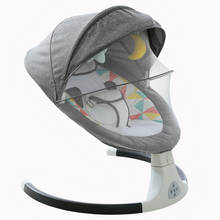 Artfunning bebê cadeira de balanço elétrica berço de balanço frete grátis 2024 - compre barato