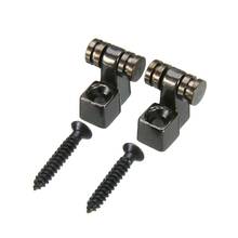 New 2Pcs Electric Guitar Roller String Trees String Retainer Mounting Guitar Tree Guide for Electric Guitars Parts Accessories 2024 - compre barato