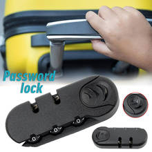 3 Digit Fixed Lock lock Pull Chain Bag Accessories Luggage Suitcase Lock Combination Padlock Code Lock 2024 - buy cheap