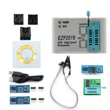 The High Speed USB Programmer EZP2019 with 6 Sockets Support 24 25 26 93 EEPROM 25 flash bios chip Support WIN7&WIN8 EZP 2019 2024 - buy cheap