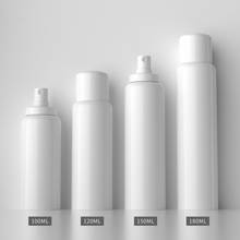 Bomba pulverizadora de plástico branca, garrafa spray de perfume, 100ml/120ml/150ml/180ml, 20 peças 2024 - compre barato