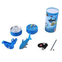 Mini RC Submarine 4 CH Remote Small Sharks With USB Remote Control Toy Fish Boat Best Christmas Gift for Children Kids New 2024 - buy cheap
