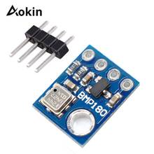 Aokin gy68 GY-68 bmp180 bmp 180 módulo de placa sensor pressão barométrica digital compatível com bmp085 para arduino 2024 - compre barato