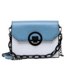 Contrast Color Designer Mini Bag Female Handbag 2020 Fashion Acrylic Chain Travel Shoulder Bag Purse PU Leather Crossbody Bags 2024 - buy cheap