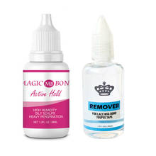Magic Bond 1 Bottle 1.3 Oz 38ml Wigs Soft Bonding Adhesive Wig Glue With 1 Bottle 1 Oz 30 Ml Remover For Lace Wig Glue 2024 - buy cheap