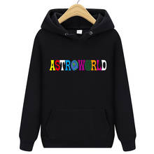 Travis scotts astroworld outono inverno hoodies homem impressão carta swag desejo que você estava aqui hoodie plus eua tamanho S-XXXL 2024 - compre barato