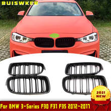 1Pair Gloss Black Front Grille/Grilles Kidney For BMW 3-Series F30 F31 F35 2012-2017 Car Styling 2024 - buy cheap