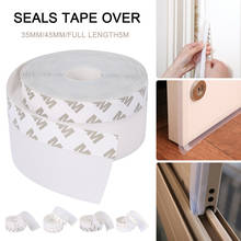 5M Door Bottom Seal Strip Weather Window Rubber Seal Weatherstrip Windproof Dust Self Adhesive Door Windshield Sealing Tape 2024 - buy cheap
