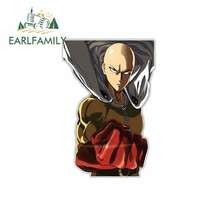 EARLFAMILY 13cm x 9.2cm for Cartoon One Punch Man Funny Car Stickers Anime Vinyl JDM RV VAN 3D DIY Fine Decal Trunk Accessories 2024 - buy cheap