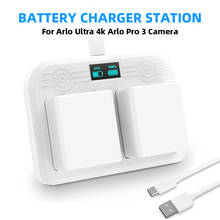 Battery Charger Station Compatible with Arlo Ultra 4k Arlo Pro 3 Camera Dual Charging Station LED Display 2024 - buy cheap