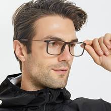 Gafas informales TR90 ligeras y grandes para hombre, montura Ultra alta, gafas ópticas de montura completa, gafas graduadas antiazules, G8048 2024 - compra barato