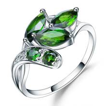 Женское Винтажное кольцо с драгоценным камнем 925 карата 2024 - купить недорого