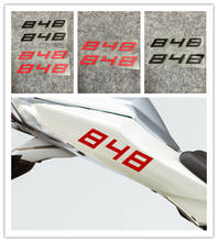 Наклейка на Мотоцикл Superbike, водонепроницаемая наклейка на корпус и бак, отражающая наклейка для DUCATI 848 2024 - купить недорого