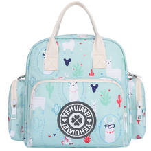 Handbag Mommy Bag Backpack Single Shoulder Large Capacity Nursing Bag Multifunction Waterproof Nylon Baby Diaper Bag 33*27*15CM 2024 - buy cheap