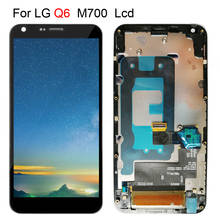 5.5'' screen For LG Q6 LG-M700 M700 M700A US700 M700H M703 M700Y LCD DIsplay + Touch Screen Digitizer Assembly With Frame 2024 - buy cheap