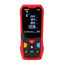 Telémetro láser Digital UNI-T LM50, medidor de distancia láser, telémetro de cinta, medidor de distancia 2024 - compra barato