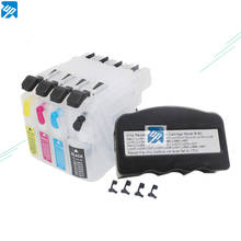 chip resetter + refillable ink cartridge for brother LC203 LC213 LC223/225/227 LC233/235 MFC-J4420DW/J4625DW MFC-J5720DW/J5620DW 2024 - buy cheap