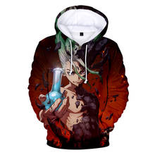 New Drstone Hoodies TMS Entertainment recompose 3D Anime Dr stone Hoodie sweatshirt Hot Sale Cartoon Teenage Clothes 2024 - buy cheap
