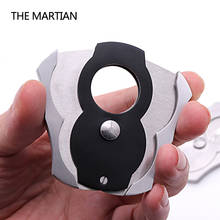 NEW 1pcs Cigar Cutter Portable Stainless Steel Pocket Size Smoke Knife Scissors Cigar Accessories V-Cut Clipper for men 2024 - buy cheap