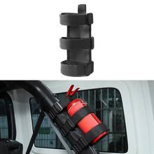 Fire Extinguisher Holder Adjustable Extinguisher Mount Strap for 1987-2019 Jeep Wrangler JK JL TJ CJ YJ (Black) 2024 - buy cheap