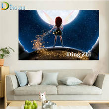 5D Diamond Painting Home Decor Diy Cross Stitch Cartoon Fairy Moon Wings Full Square Round Drill Embroidery Mosaic Needlework 2024 - buy cheap