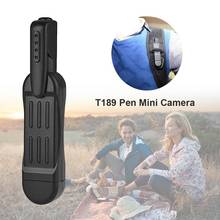 T189 mini câmera usb 2.0 caneta hd 1080p, gravador de vídeo, suporte para tv para fora, carregamento variável e função de gravação 2024 - compre barato