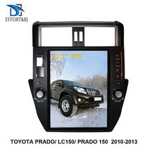 Reproductor Multimedia con GPS para coche, Radio estéreo con Android 9,0, estilo Tesla, para TOYOTA Prado/Land Cruiser 150/LC150 2010-2013 2024 - compra barato