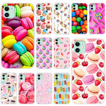 Dessert Ice Cream Cake Silicone Phone Case for Apple iPhone 13 12 Mini 11 Pro XS Max X XR 6 6S 7 8 Plus 5 SE 2020 Soft Cover 2024 - buy cheap