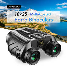 APEXEL Professional Binoculars 10x25 High Powered Zoom Binocular 114m/1000m Hunting Telescope For outdoor travel Watching Match 2024 - buy cheap