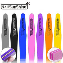 1PC 7 Colors Double Sided Sanding Buffer Nail Files Professional Colorful Sponge Grit Nail Art Pedicure Manicure Nail Care Tools 2024 - buy cheap