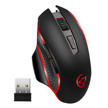 2400DPI 2.4GHz Wireless Silent Click Rechargeable Optical Mouse for PC Gaming Laptops Game Wireless Mice with USB Receiver Mause 2024 - buy cheap