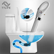 TTLIFE High Pressure Air Drain Blaster Gun Drain Clog Dredge Tools Powerful Toilet Plunger Auger Cleaner for Bathroom Sink 2024 - buy cheap