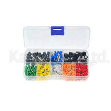 400PCS/box AWG 22-10 Insulated Cord Pin End Terminal Ferrules Kit Set Wire Copper Crimp Connector 2024 - buy cheap