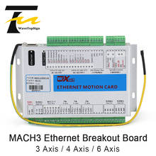 XHC Mach3 Breakout Board 3 4 6 Axis Ethernet Motion Control Card 2000KHz Support Windows7 10 for CNC Enrgaver Lathe Machine 2024 - buy cheap
