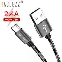 !ACCEZZ Micro USB Sync Charger Cable For Samsung Galaxy S7 S6 For Huawei Xiaomi Redmi 4X 4A Android Phone Fast Charging Cable 1M 2024 - buy cheap