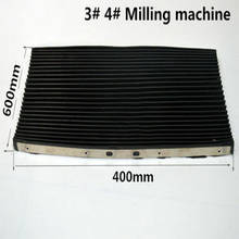 1PC New Milling Machine Part Accordion Type Way Mill Rubber Cover 400*600 Lathe Machine CNC Milling 2024 - buy cheap