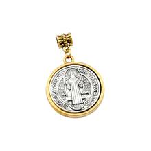 15 unidades/lotes saint st benedict cruz medalha liga religião balançar charme contas ajuste charme colar diy jóias 27.9x43mm A-557a1 2024 - compre barato